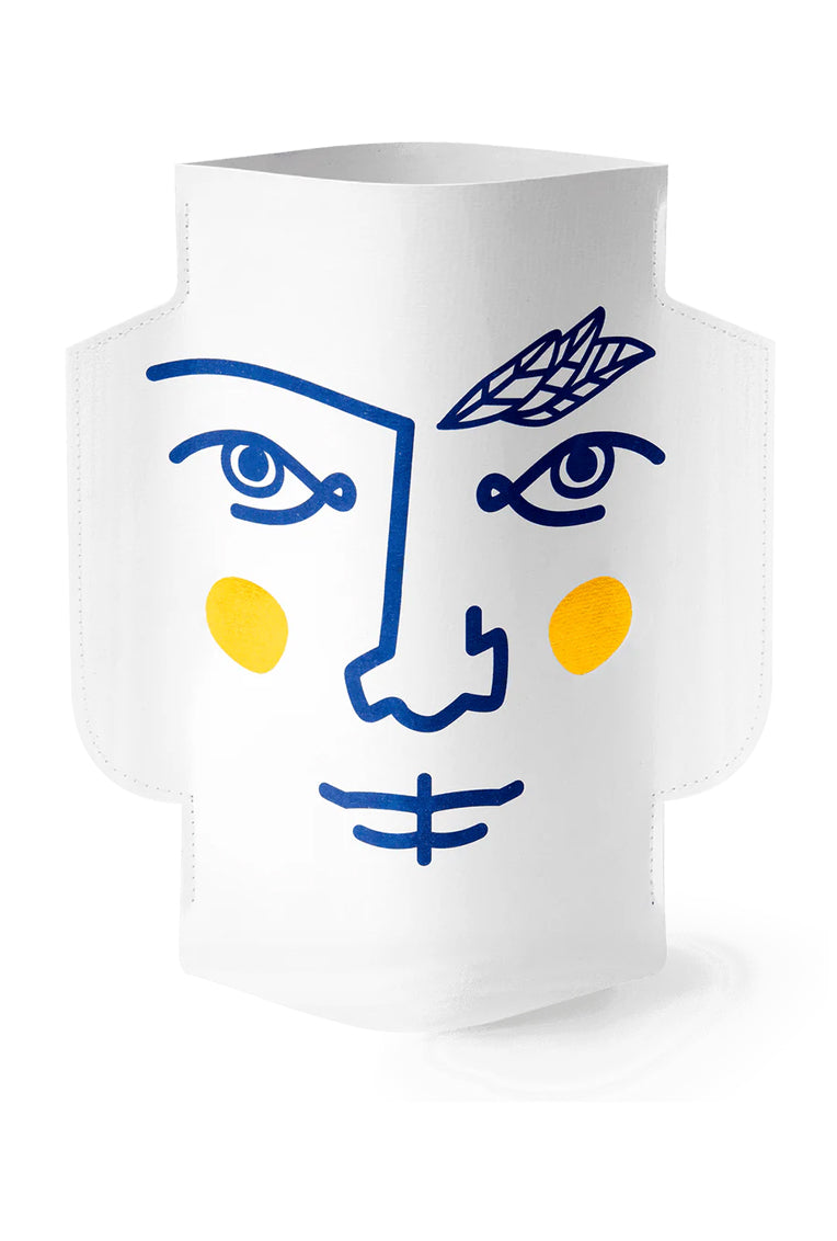 Double-sided paper vase Octaevo, "Janus"
