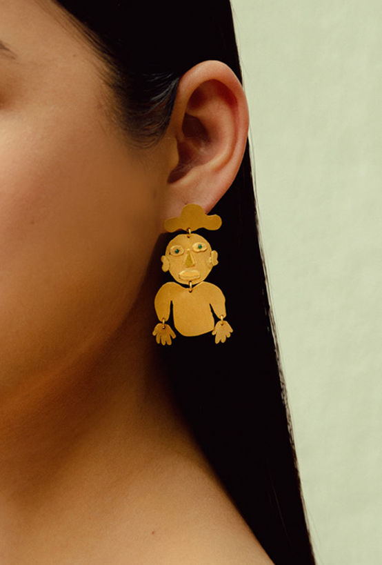 Smirker Earrings