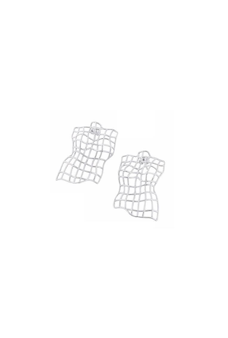 3D Torso Earrings