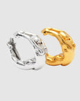 ear cuff con forma humana, ear cuff de plata .925, ear cuff de aleación con chapa de oro 24k, ear cuff para mujer, ear cuff para hombre, regalo para mujer, regalo para hombre, diseño mexicano, marca mexicana, hecho a mano, hecho en México