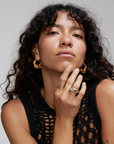 "Amantes" Hoop Earrings