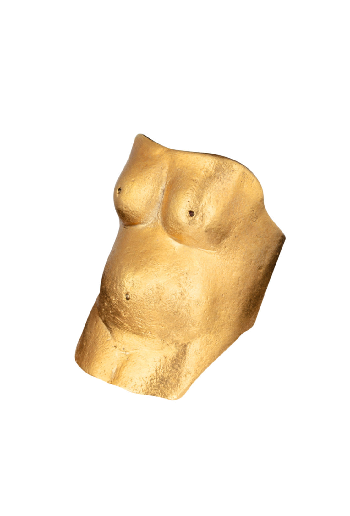 anillo de chapa de oro, figura venus, amor, anillo en fondo blanco, anillo venus, alejandra de coss, ADC, joyeria, joyería hecha a mano.