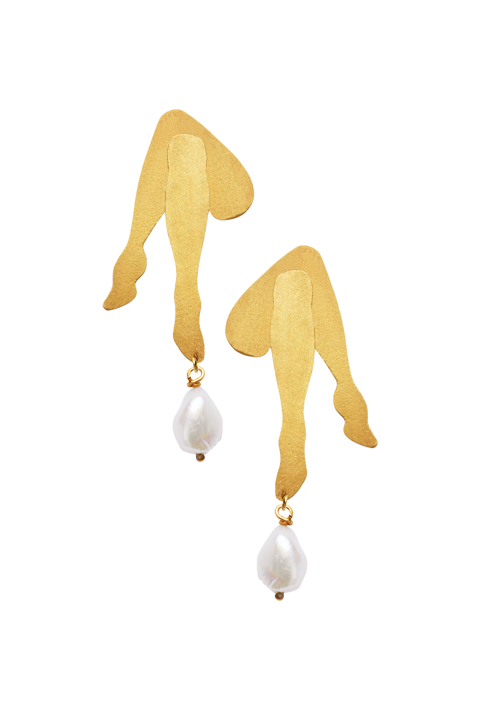 arete con forma de piernas, hecho a mano, figura humana, marca mexicana, tumbaga, perla natural dorado, arte, Dora Maar, arete grande, summer sale, hot sale, regalo de cumpleaños para mujer, regalo de aniversario para mujer, descuentos, 15% de descuento, meses sin intereses.